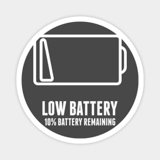 Low Battery Magnet